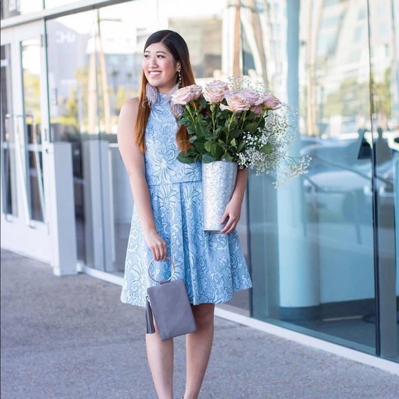 julia jordan Dresses & Skirts - 🆕 Julia Jordan: Light Blue Top & Skirt Set